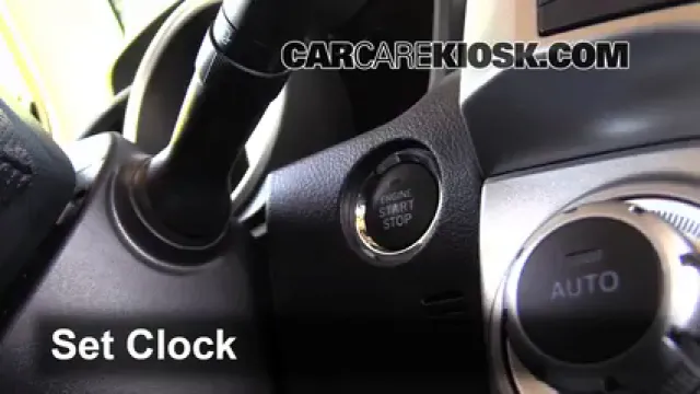 2013 Toyota 4Runner Limited 4.0L V6 Reloj Fijar hora de reloj